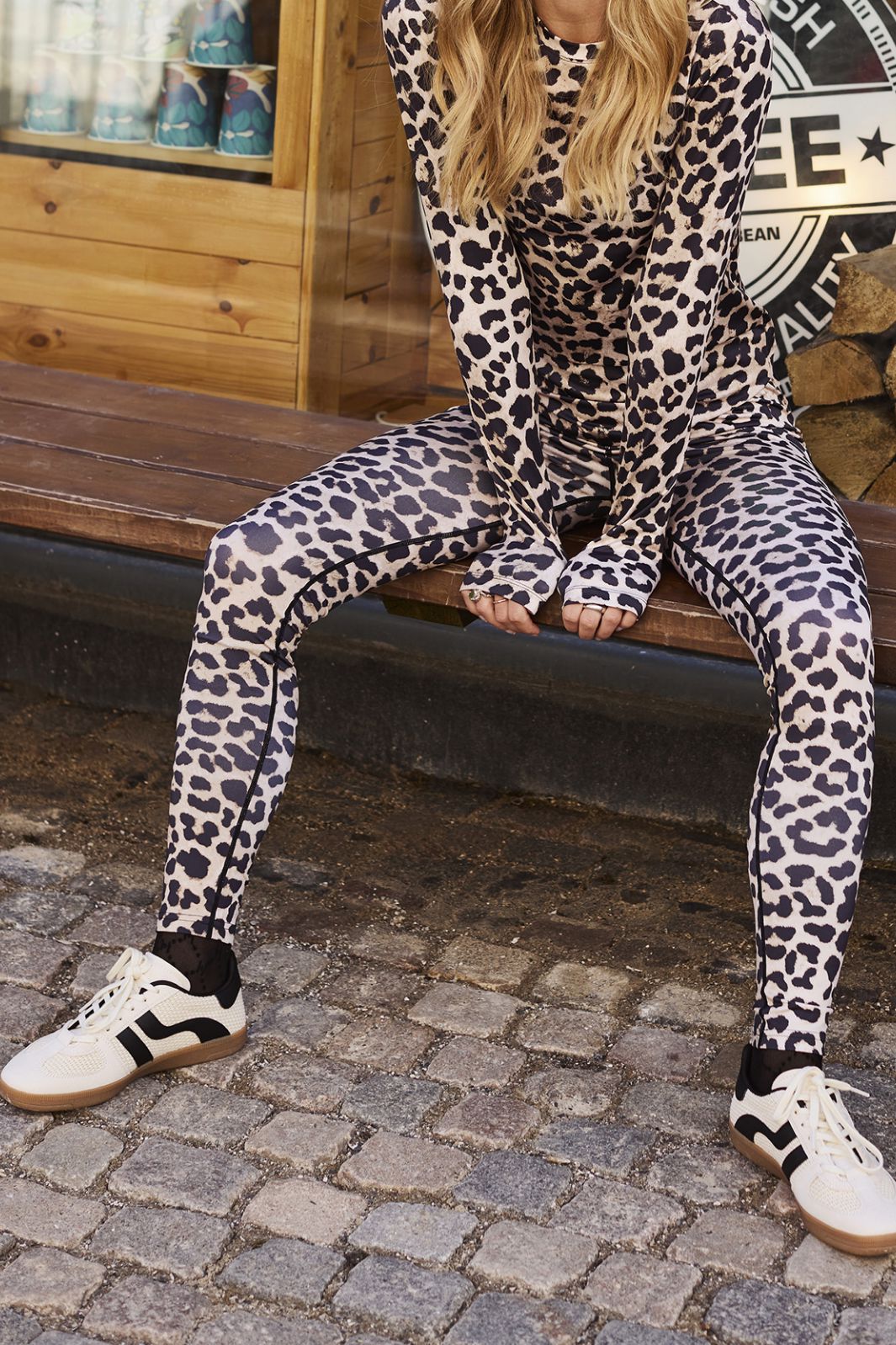 Hype The Detail - Printed Legging 200-21 - 56 - Multifarvet Leggings
