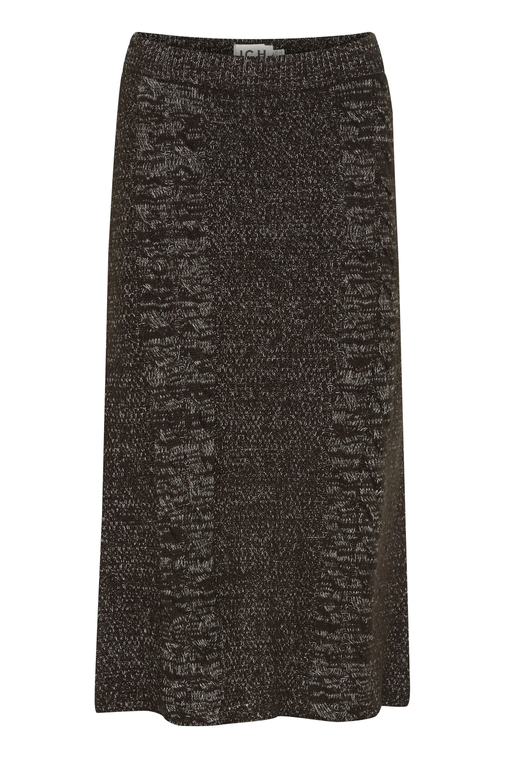 Ichi - Ihodansa - 1940081 Black Melange Nederdele