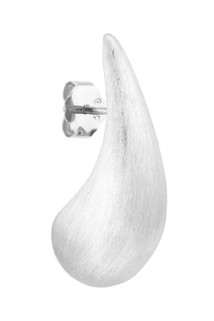 Jane Kønig - Mega Orbis Drop Stud MODS-SS25-S - Forsølvet