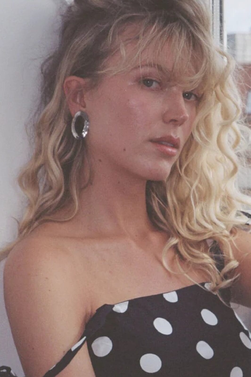 Jane Kønig - Oval Earring KKOE-XJK25-S_PAIR - Forsølvet