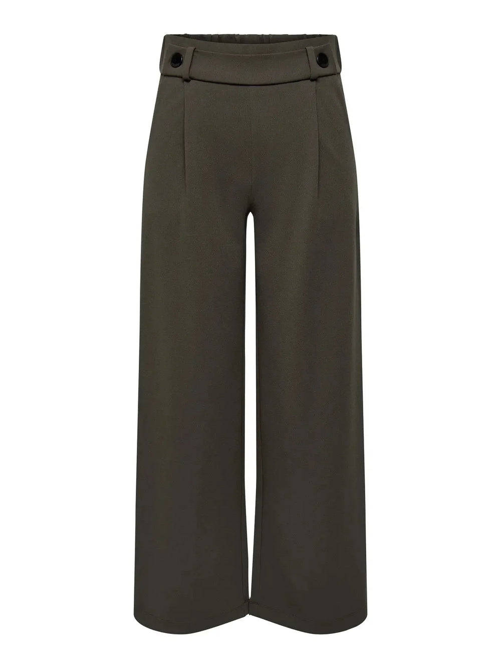 JDY - Jdygeggo Life New Long Pant - 4071962 Chocolate Brown Black Buttons Bukser