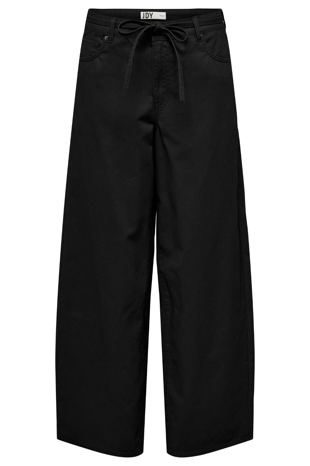 Forudbestilling - JDY - Jdymaeve Straight String Pant - 4752941 Black