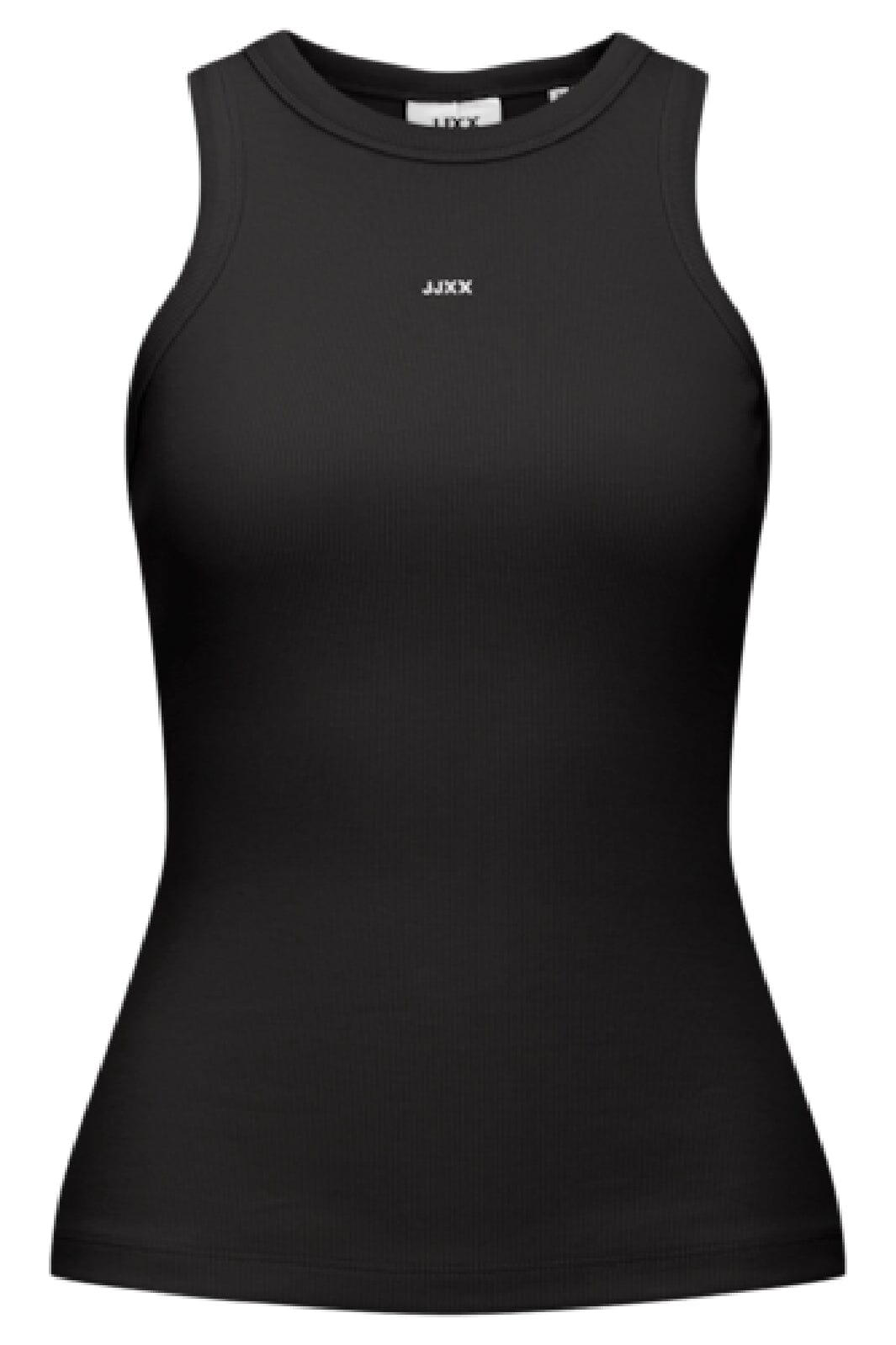 Jjxx - Jxforest Str Sl Logo Rib Top Styd - 4663972 Black Jjxx Logo Tank Top