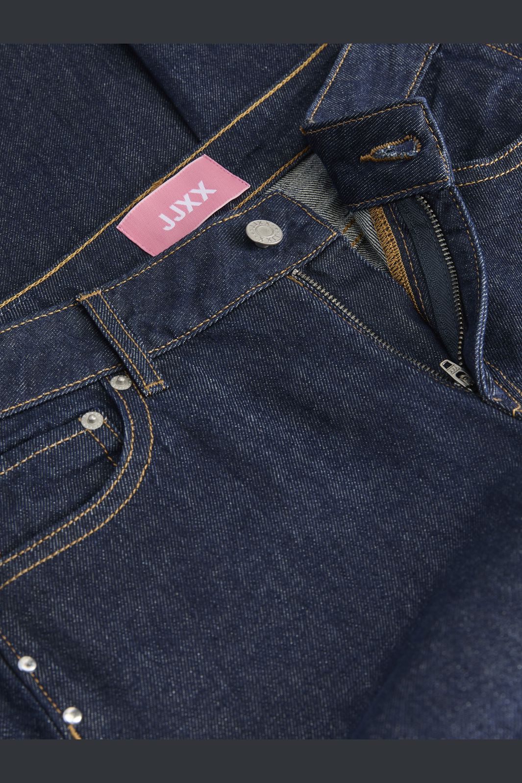 Jjxx - Jxfuji Ivy Barrel Jeans R295 - 4870134 Dark Blue Denim