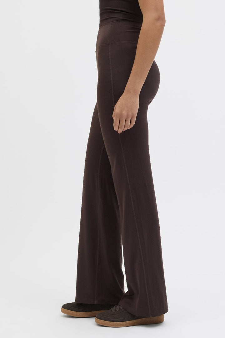 Jjxx - Jxsania Str Yoga Pants - 4949928 Seal Brown