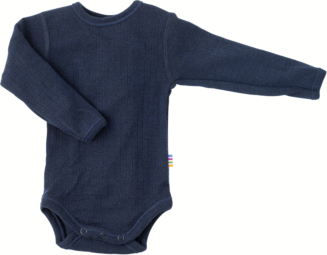 Joha - Body LS Basic - Marine - Uld Bodystockings