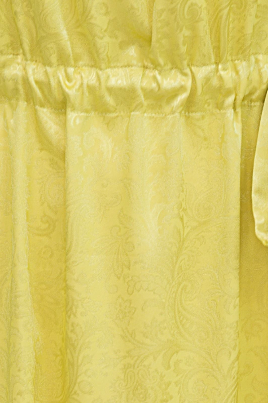 Karmamia - Layla Dress - Yellow Paisley Jacquard Kjoler