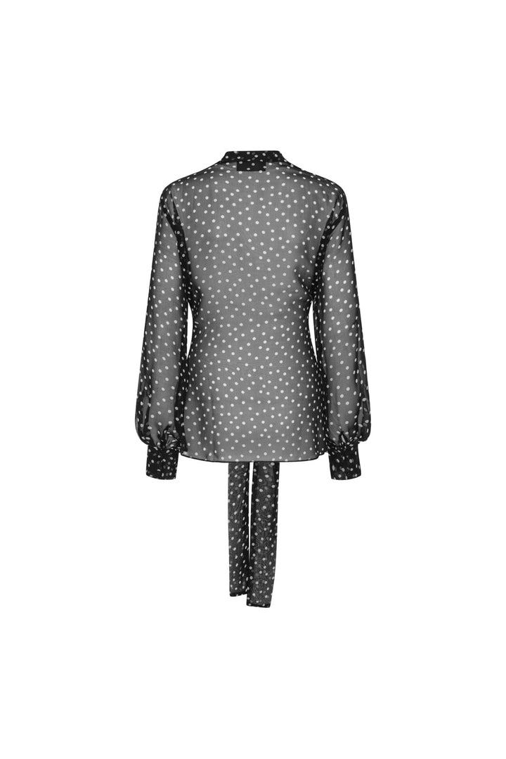 Karmamia - Lola Wrap Blouse 2311 - Dot (Limited)