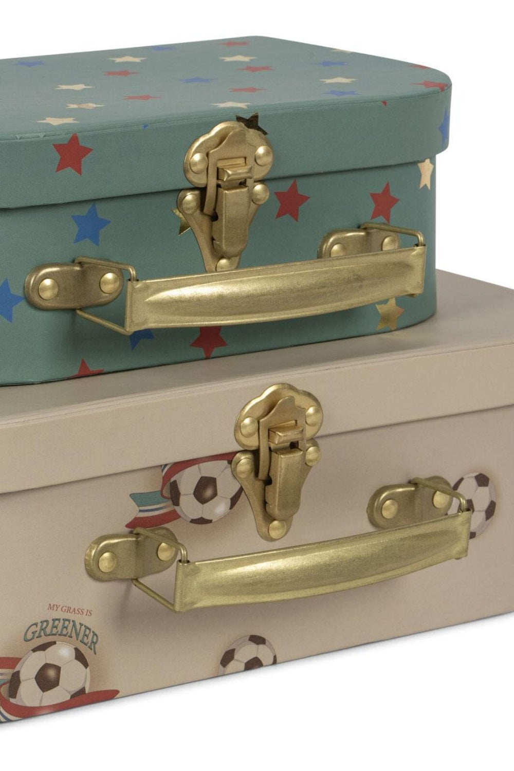 Konges Sløjd - 2 Pack Suitcase Fsc Ks103118 - Off White/kick It