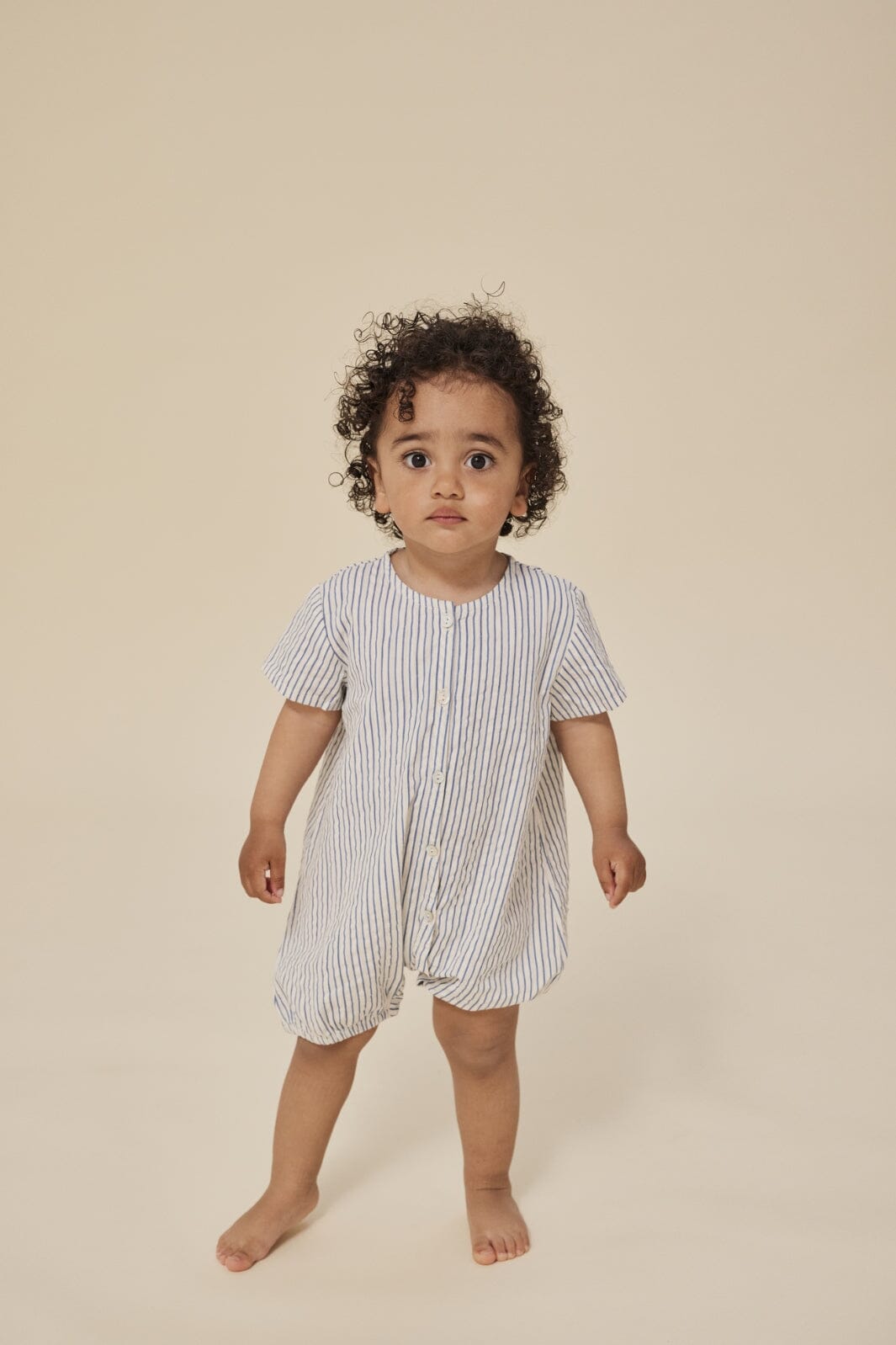 Konges Sløjd - Ace Romper Gots - Stripe Bluie Heldragter