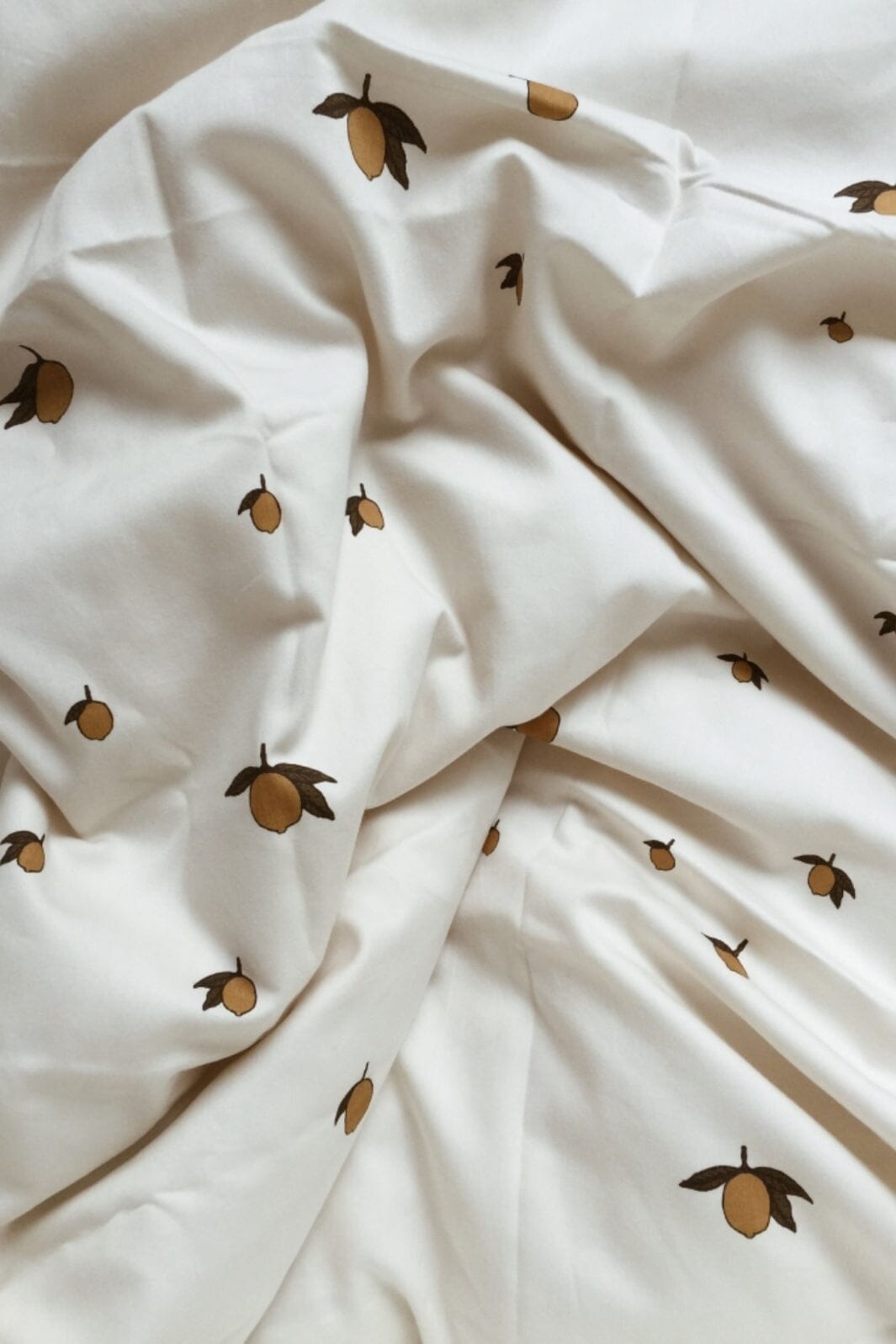 Konges Sløjd - Adult Bedding Gots 140x200 - Lemon Sengetøj