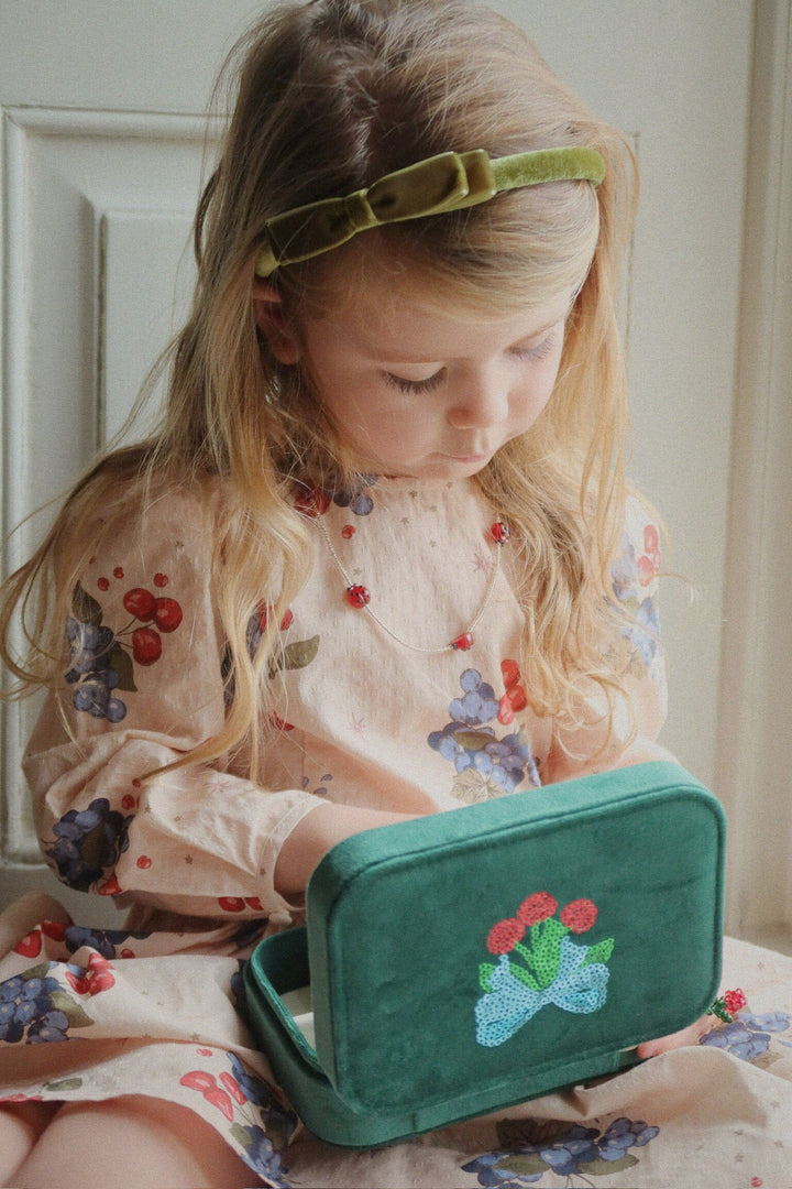Konges Sløjd - Avi Ls Bow Dress Gots Ks104203 - Cremona Kjoler