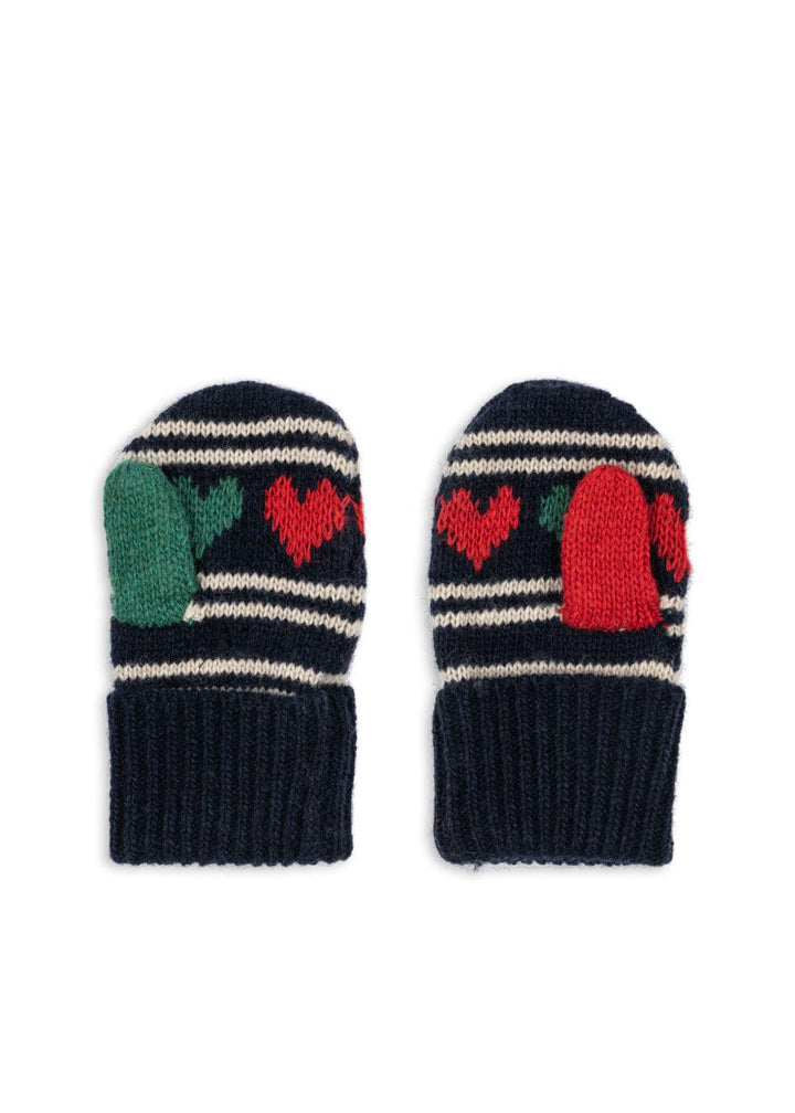 Konges Sløjd - Belou Mittens Ks104228 - Heart Handsker & Vanter
