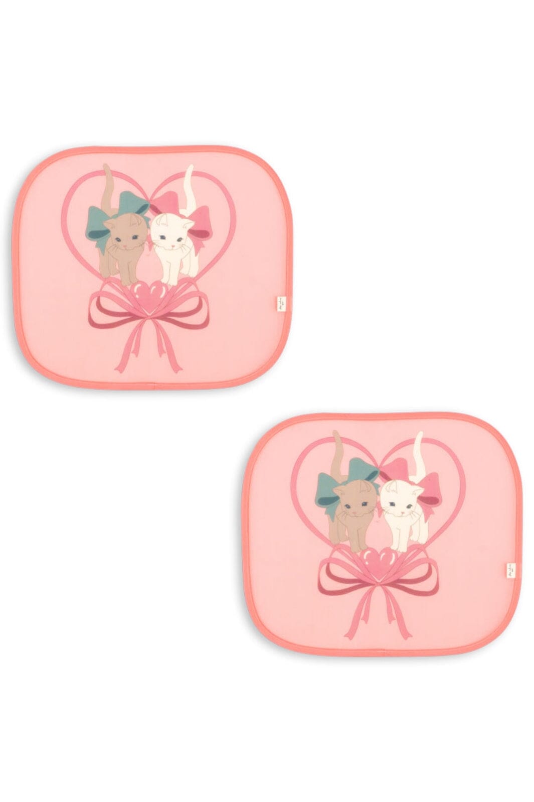 Konges Sløjd - Car Sunshade Ks102363 - Kitty Bow