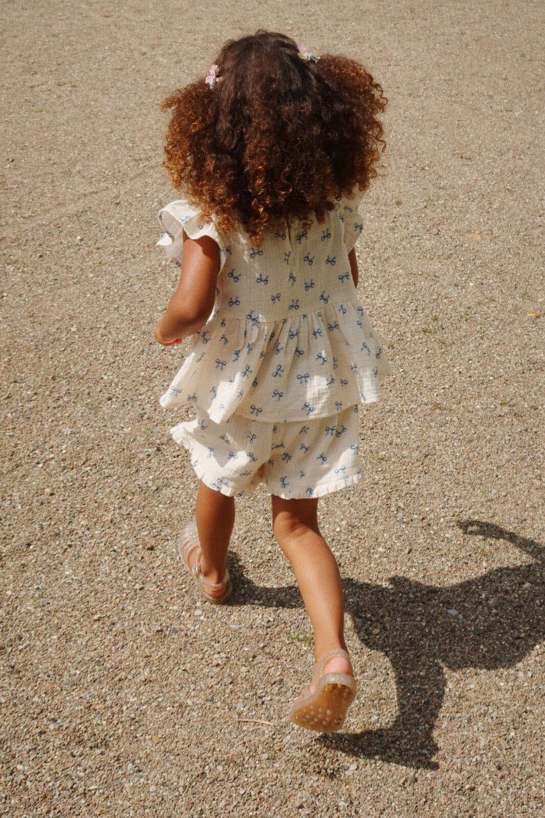 Konges Sløjd - Coco Top Gots Ks103205 - Bow Bleu