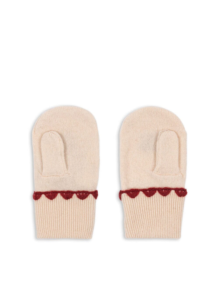 Konges Sløjd - Collette Mittens Ks104272 - Off White Handsker & Vanter