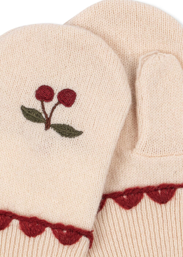 Konges Sløjd - Collette Mittens Ks104272 - Off White Handsker & Vanter
