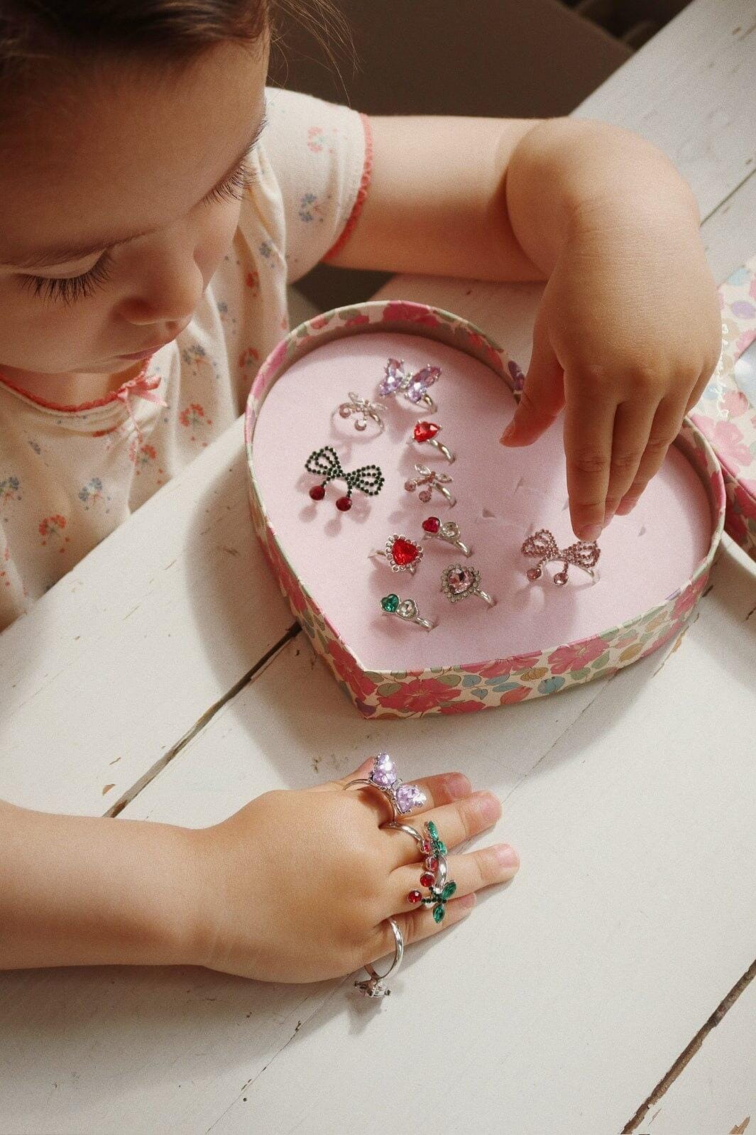 Konges Sløjd - Dreamy Ring Set 14 Pcs Ks103255 - Multi Interiør