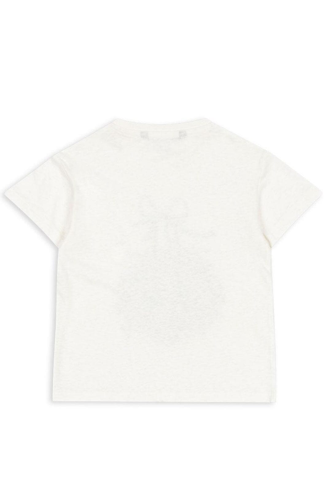 Konges Sløjd - Era Tee Ocs Ks103194 - Off White/basket