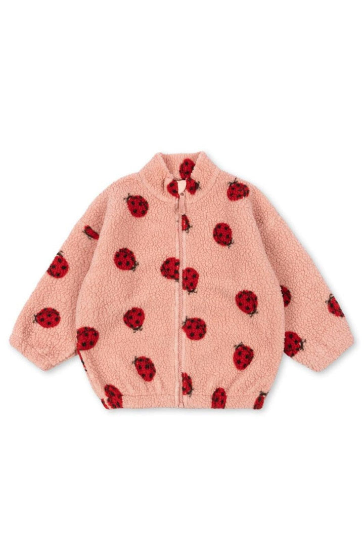 Konges Sløjd - Jody Teddy Jacket Grs Ks103479 - Ladybug Pink