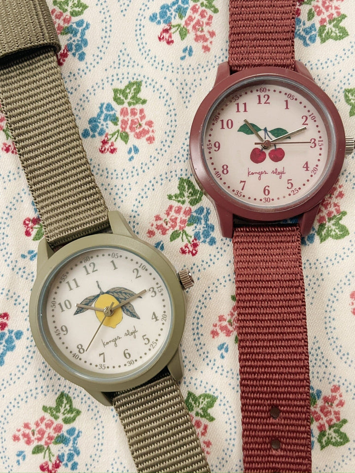 Konges Sløjd - Kids Watch Ks104329 - Cherry Tilbehør