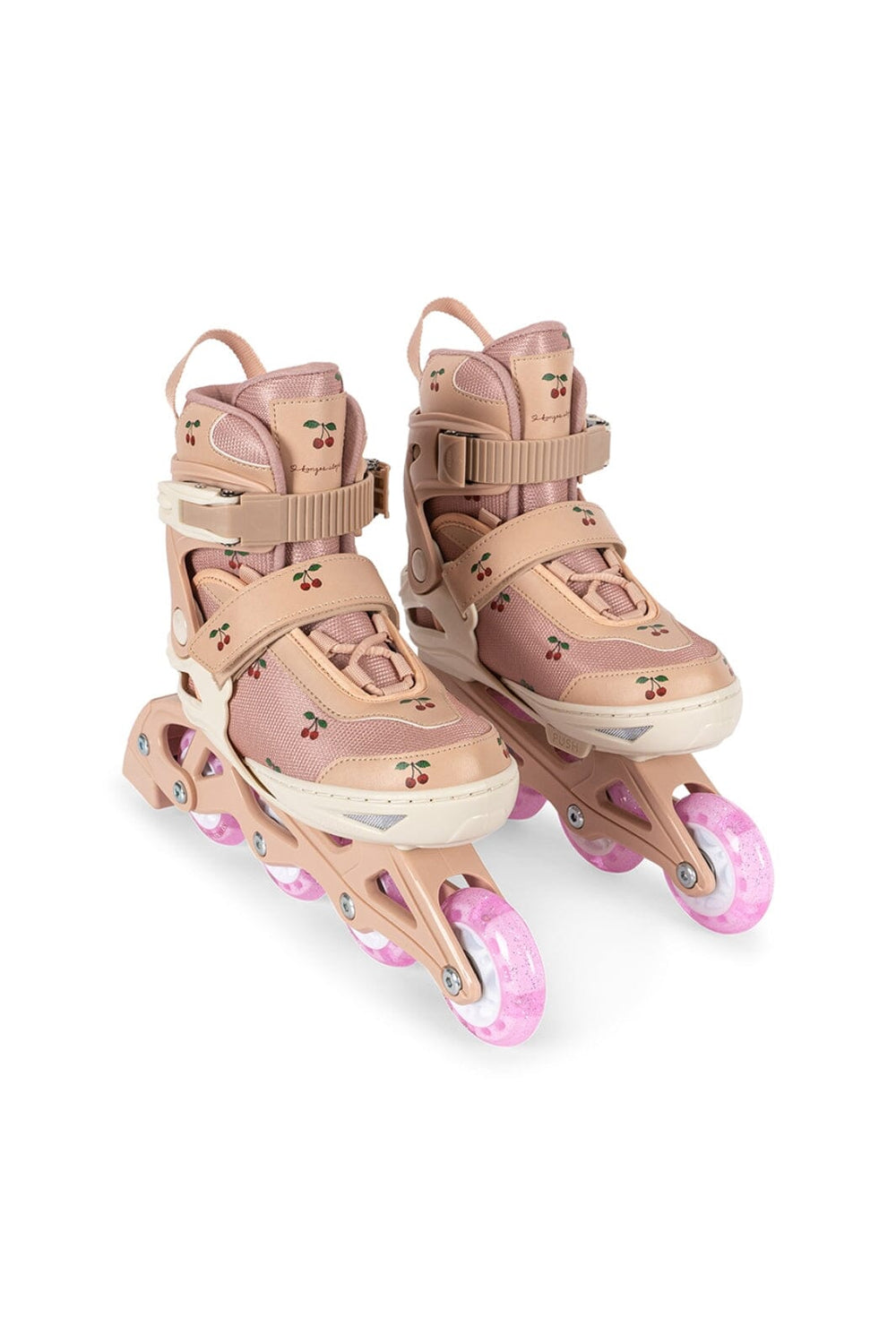 Konges Sløjd - Light Up Roller Skates Ks104417 - Cherry Blush Legetøj
