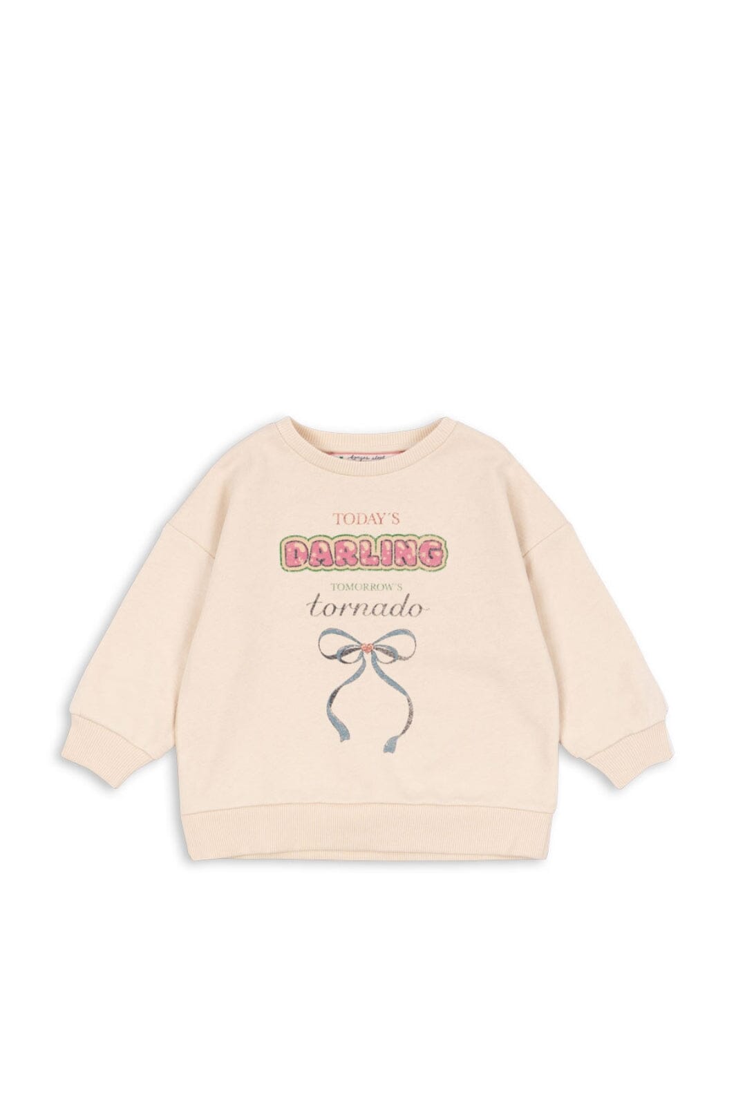 Konges Sløjd - Loupy Lou Sweat Shirt Ocs Ks104350 - Brazillian Sand Sweatshirts
