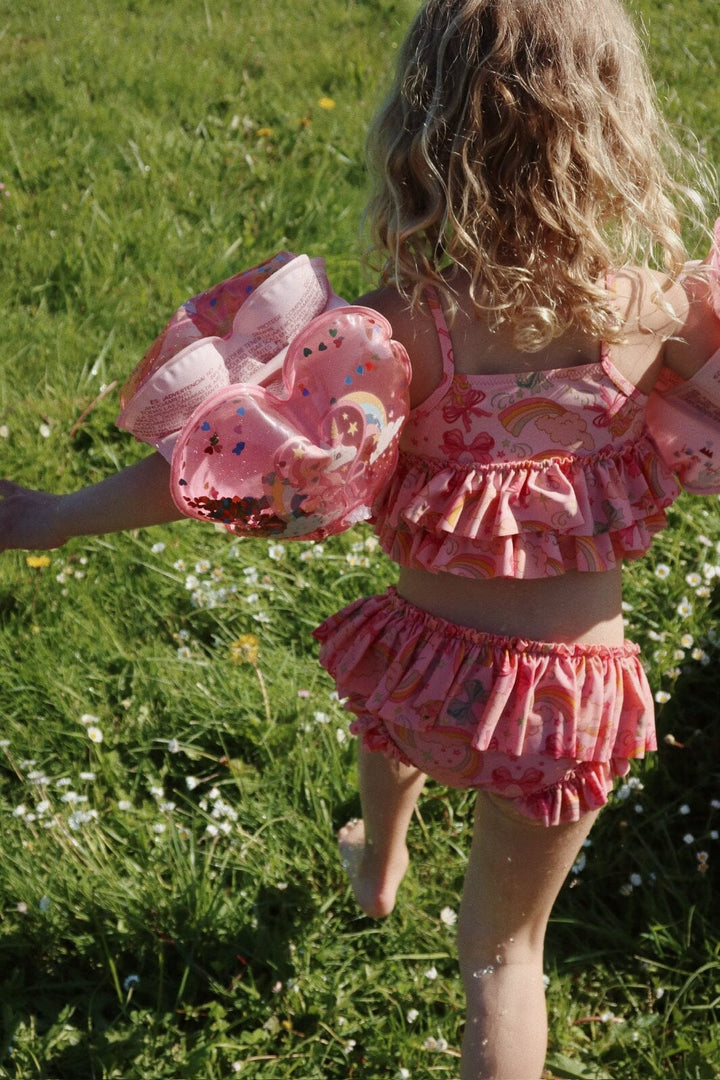 Konges Sløjd - Manuca Frill Bikini Grs Ks102510 - Rainbow Bow