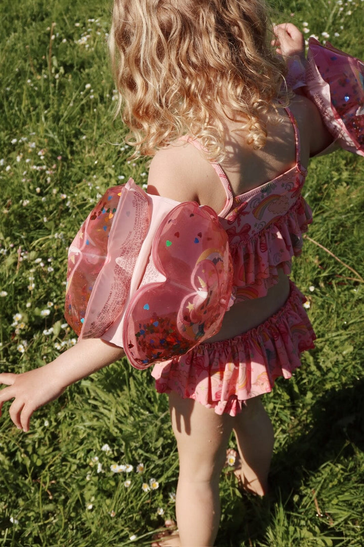 Konges Sløjd - Manuca Frill Bikini Grs Ks102510 - Rainbow Bow