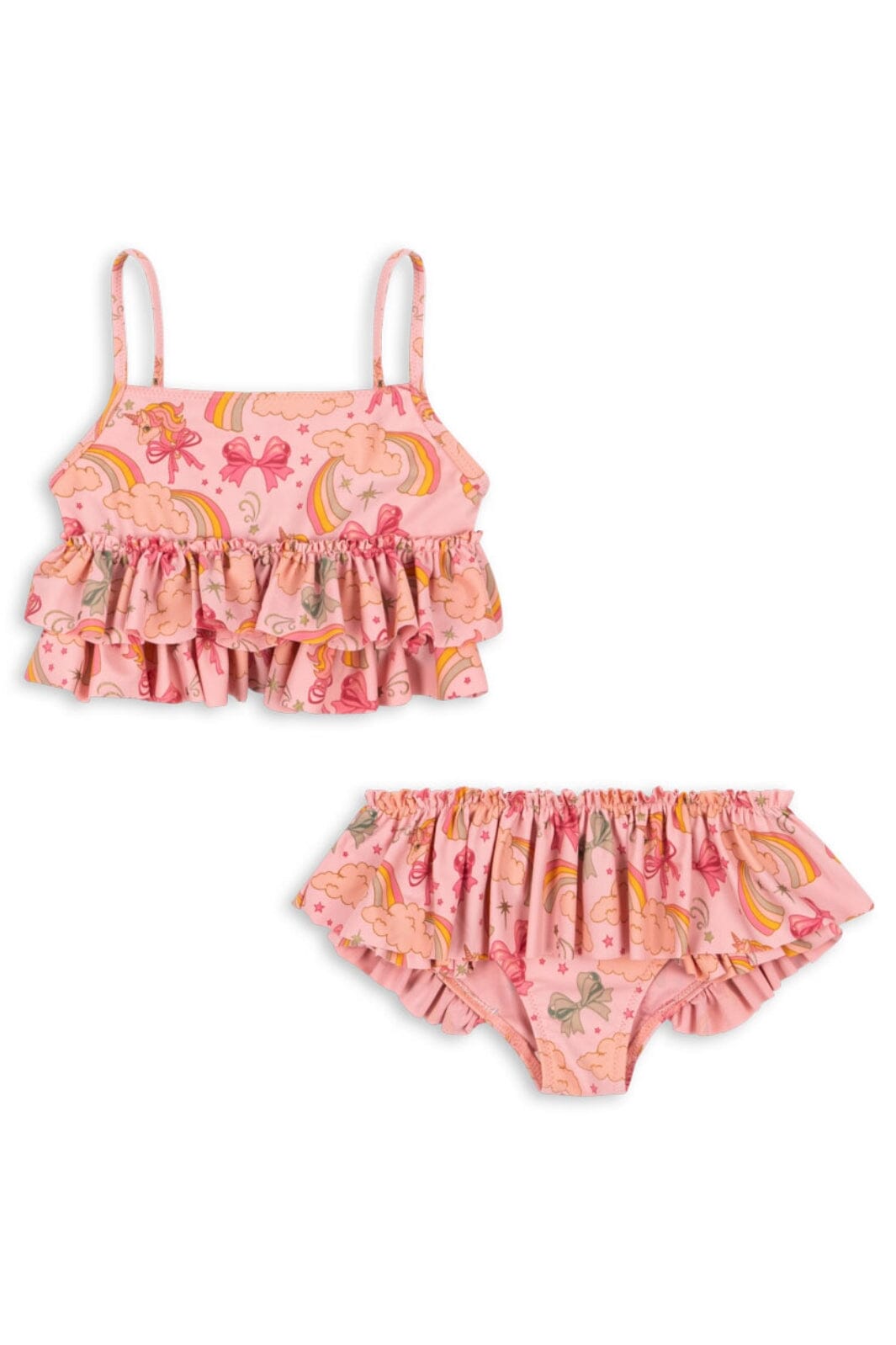 Konges Sløjd - Manuca Frill Bikini Grs Ks102510 - Rainbow Bow