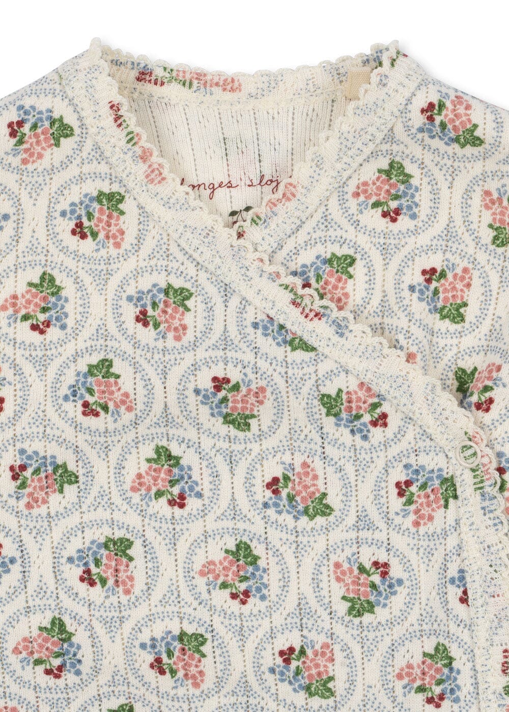 Konges Sløjd - Minnie Newborn Body Gots Ks104377 - Verona Blues Bodysuits