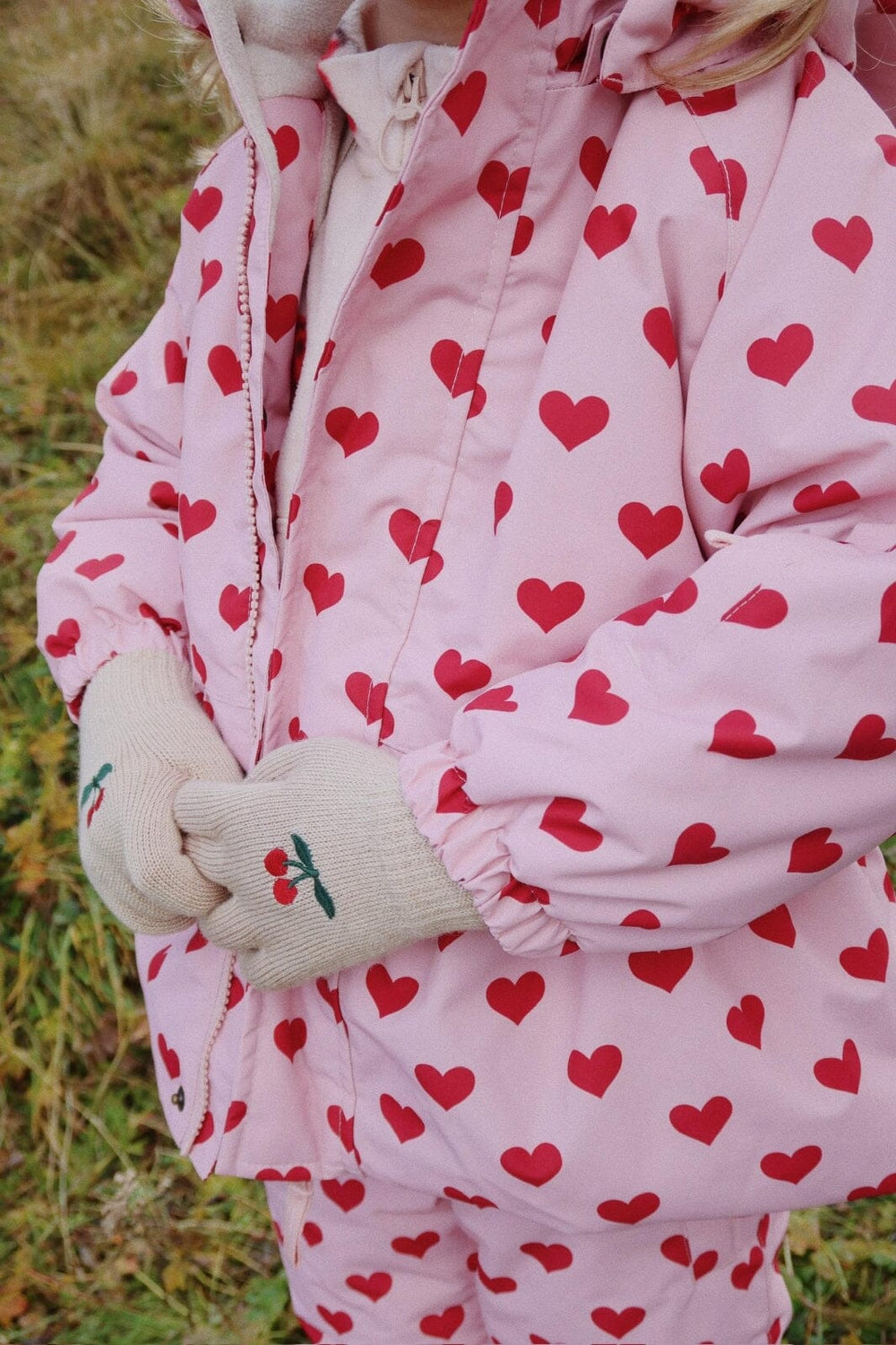 Konges Sløjd - Mismou Frill Jacket Ks103512 - Amour Pink