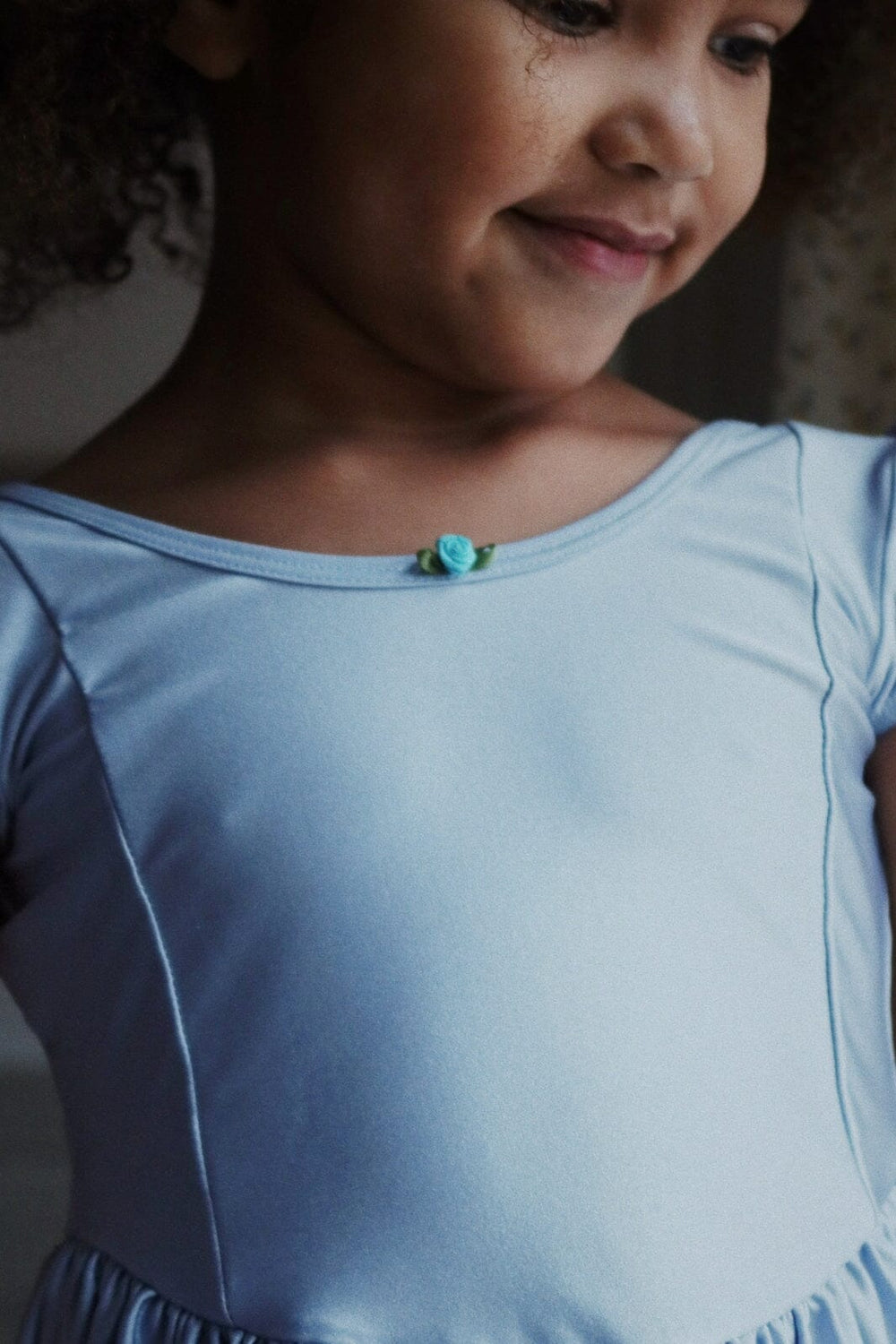 Konges Sløjd - Mousse Puff Dress Ks103928 - Zen Blue