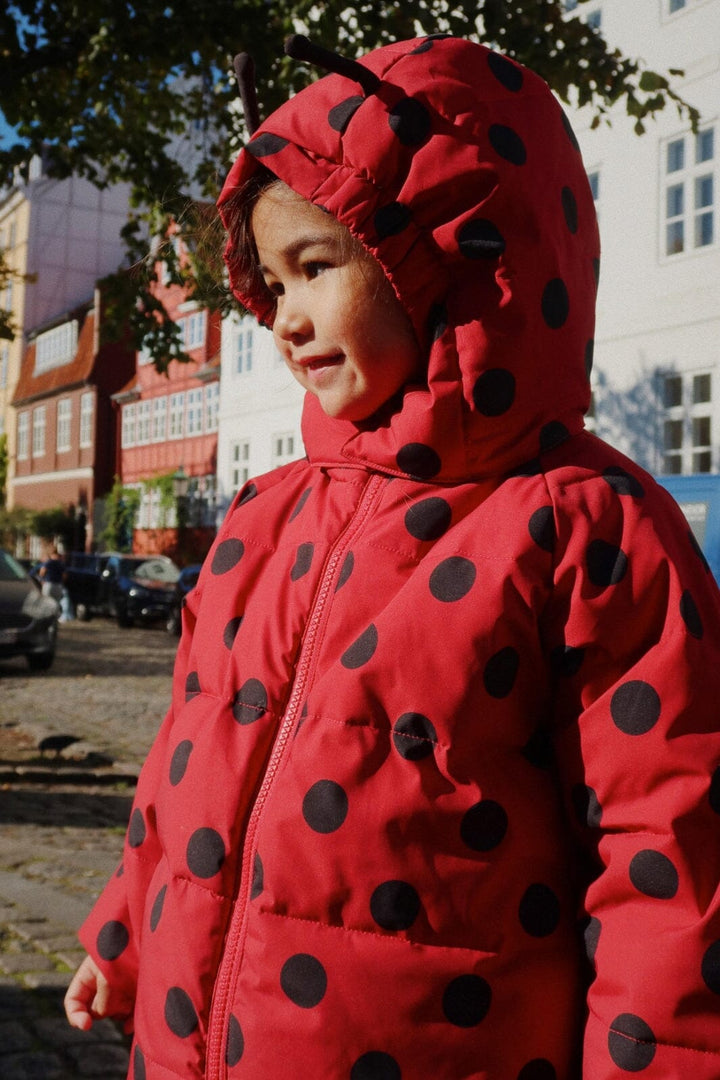 Konges Sløjd - Nuka Ladybug Jacket Grs Ks103524 - Lady Dot