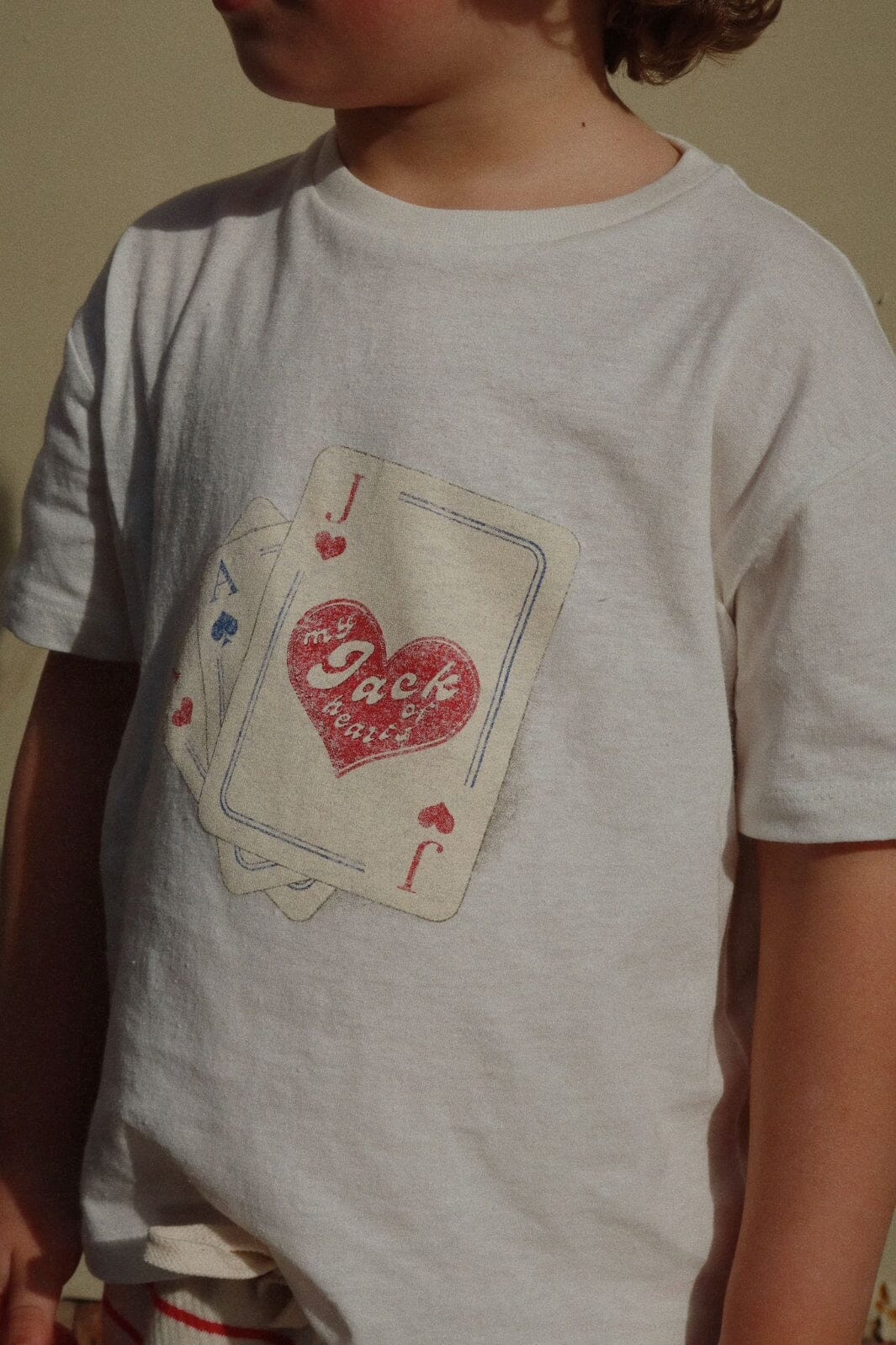 Konges Sløjd - Rhw X Ks Jack Tee Ocs Ks103604 - Antique White