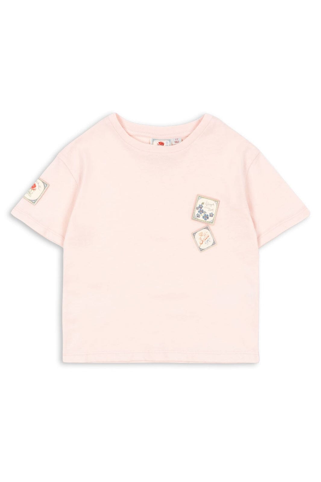 Konges Sløjd - Rhw X Ks Lettre Tee Ocs Ks103612 - Chalk Pink