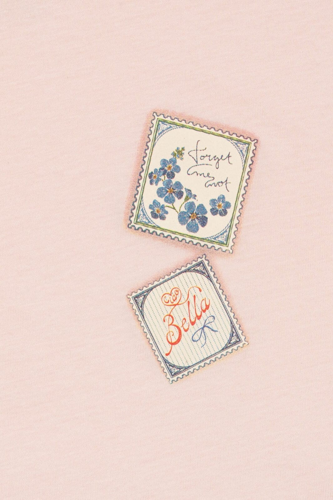 Konges Sløjd - Rhw X Ks Lettre Tee Ocs Ks103612 - Chalk Pink