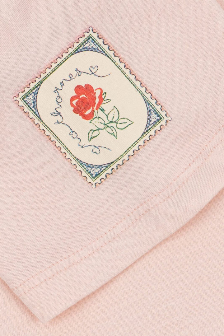 Konges Sløjd - Rhw X Ks Lettre Tee Ocs Ks103612 - Chalk Pink