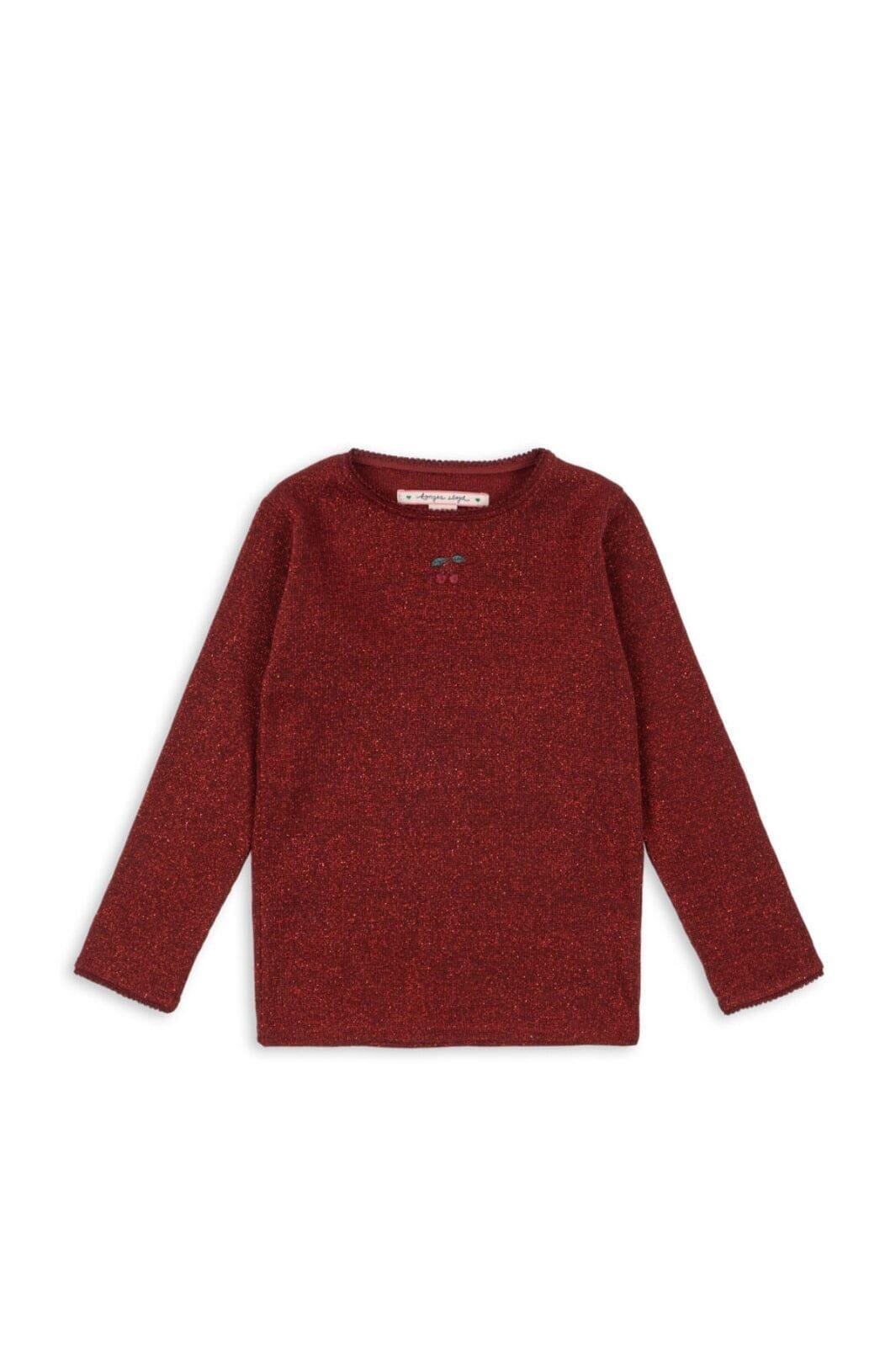 Konges Sløjd - Roli Blouse Ks104414 - Red Dahlia Bluser