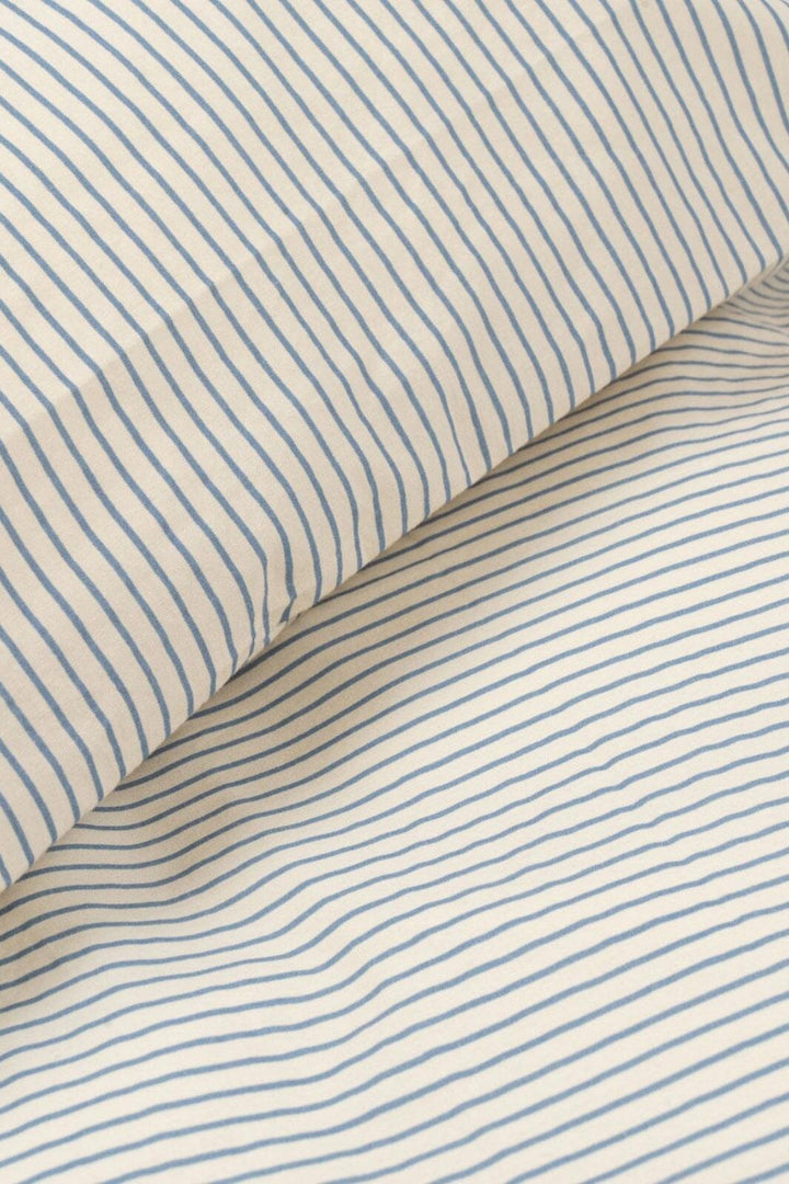 Konges Sløjd - Strandshavet Adult Bedding Gots Ks103997 - Stripe Bluie