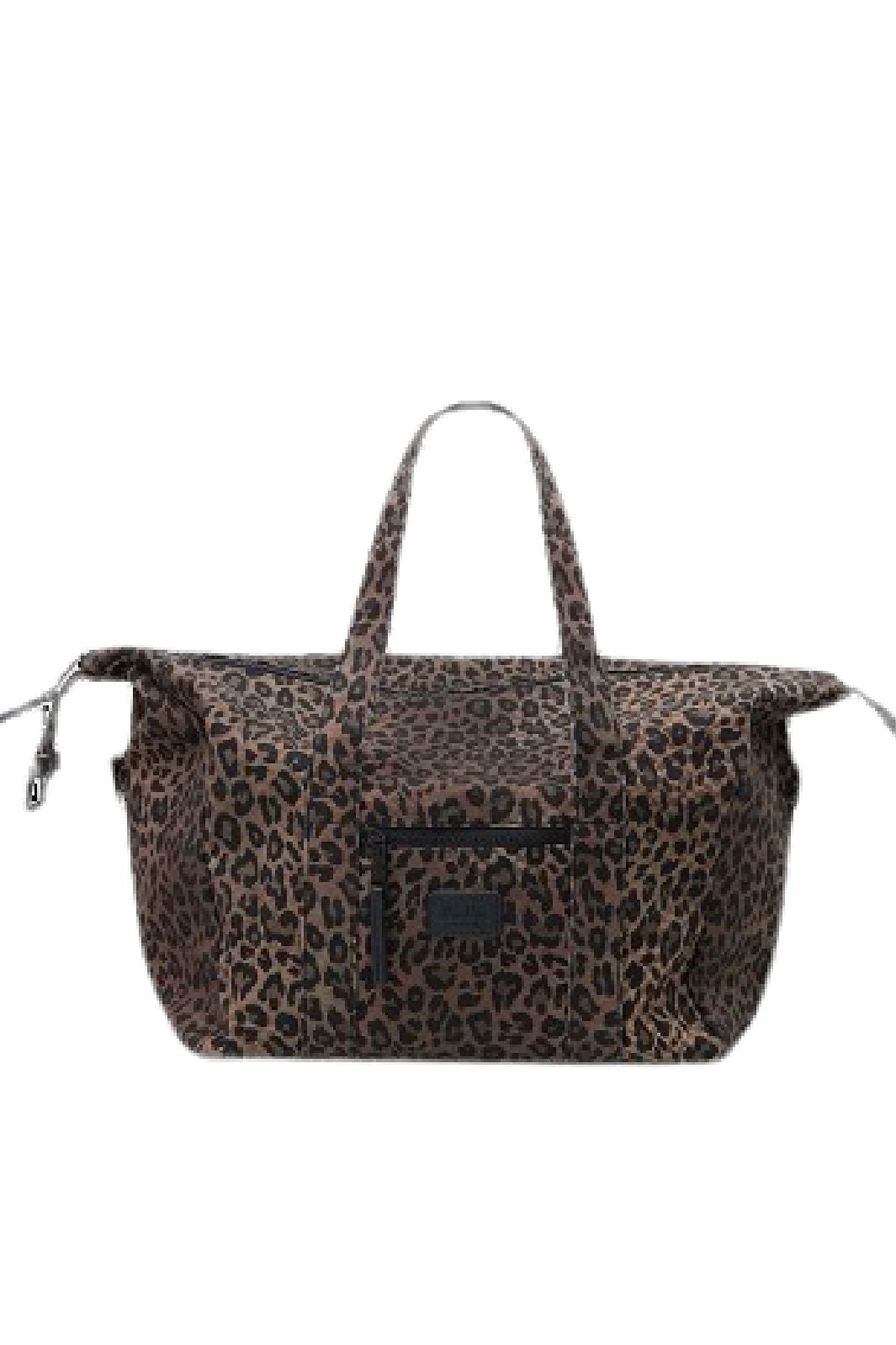 Lala Berlin - Big Bag Muriel 10017306 - Dark Brown Leo Tasker