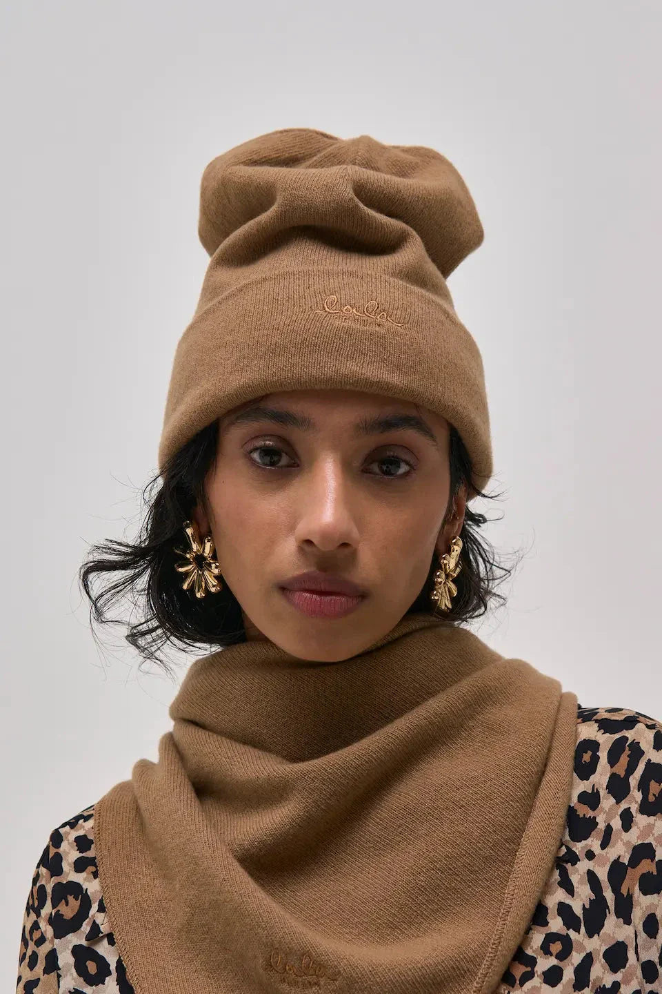 Lala Berlin - Lbbeanie Bina 10020113 - Earth Huer