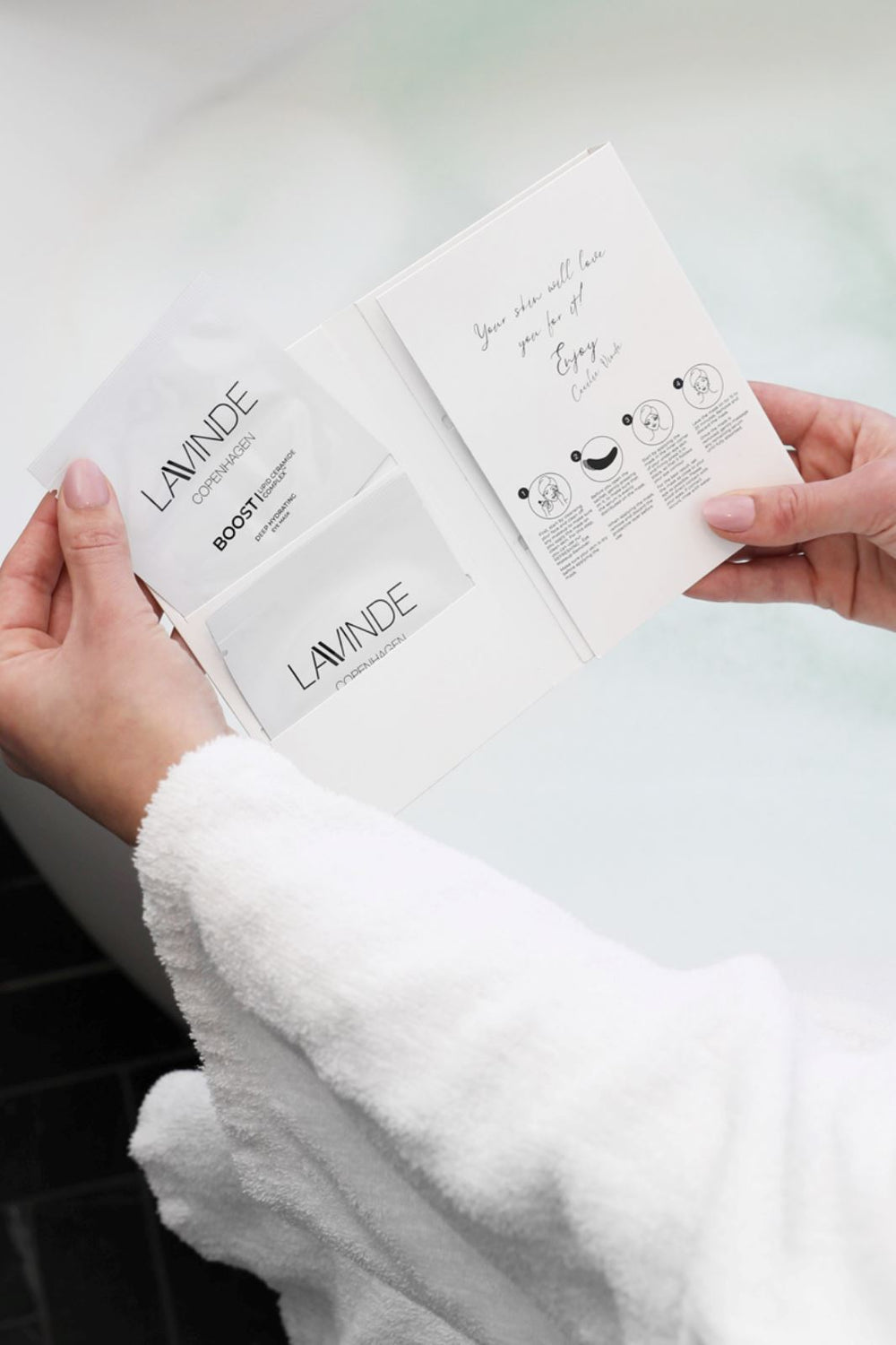 Lavinde Copenhagen - Boost - Deep Hydrating Eye Mask (6 Treatments) - 6 stk Øjenpleje