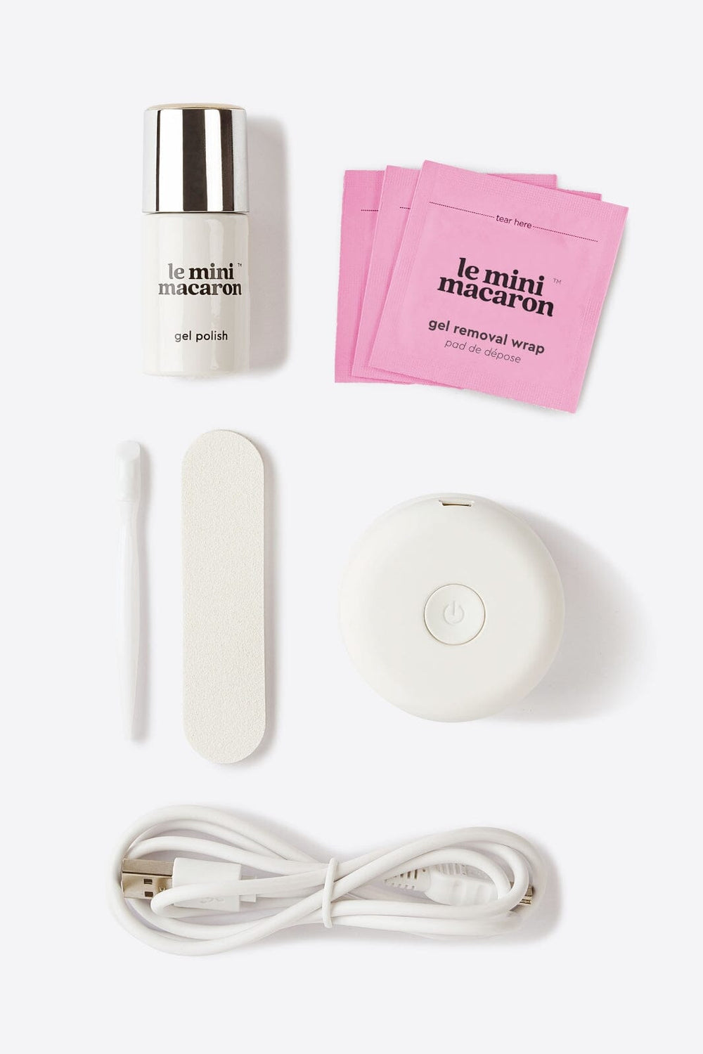 Le Mini Macaron - Gel Manicure Kit - Milkshake Neglelak