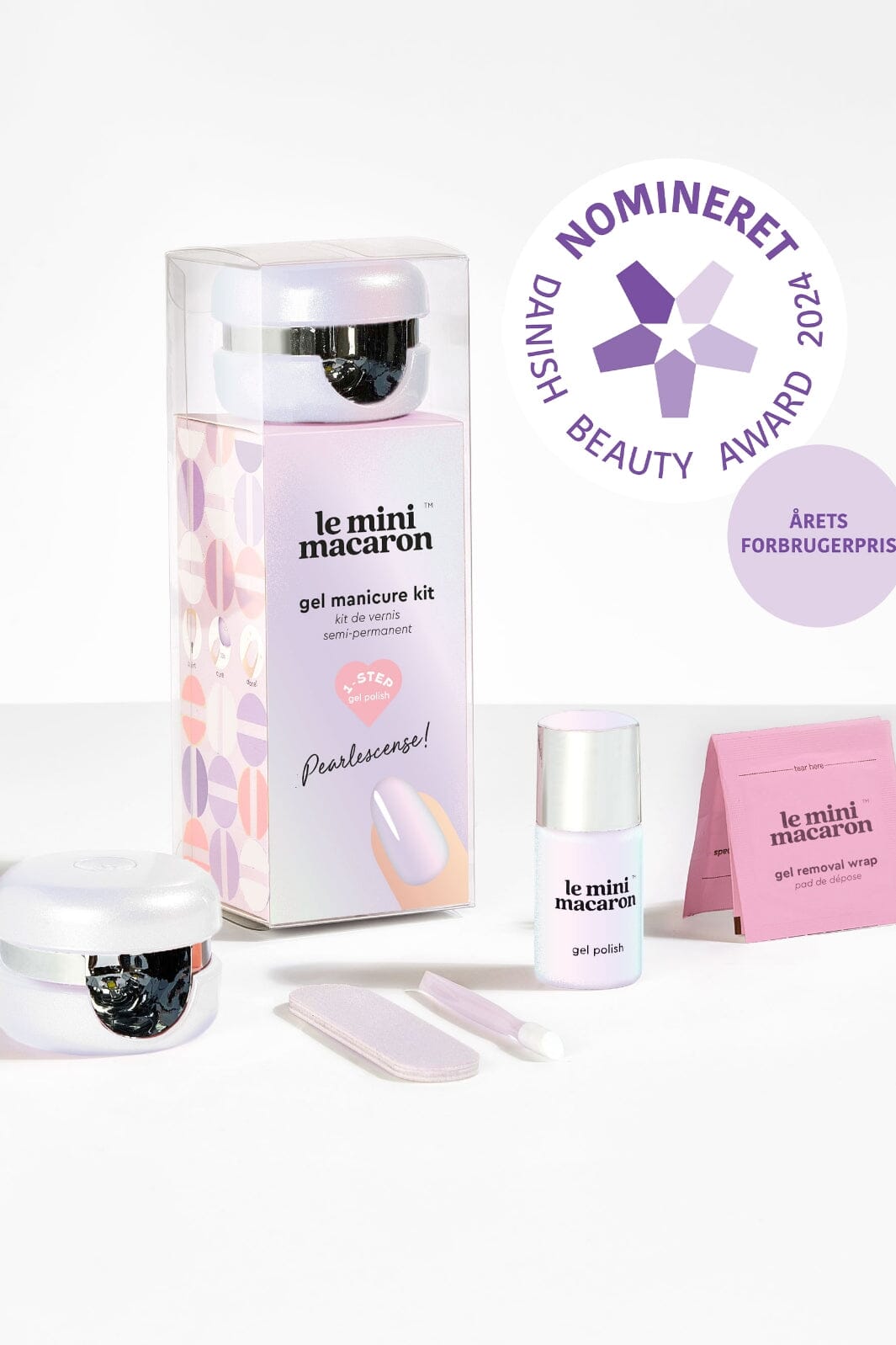 Le Mini Macaron - Gel Manicure Kit - Pearlescence Neglelak