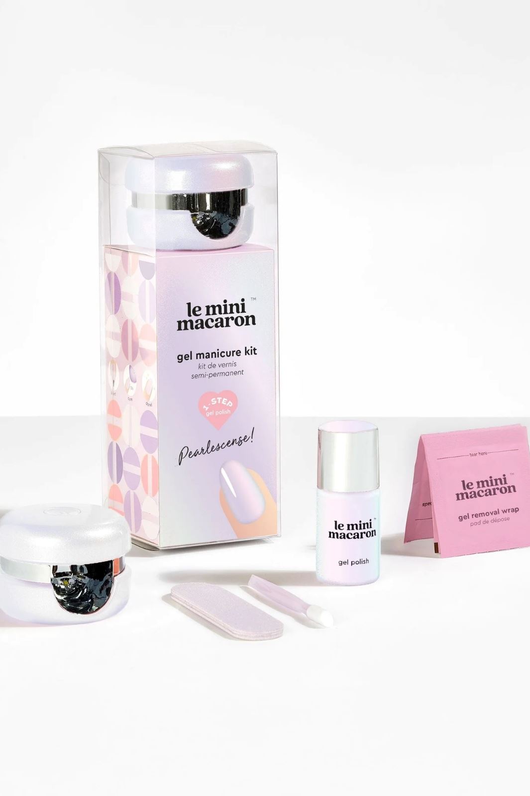Le Mini Macaron - Gel Manicure Kit - Pearlescence Neglelak