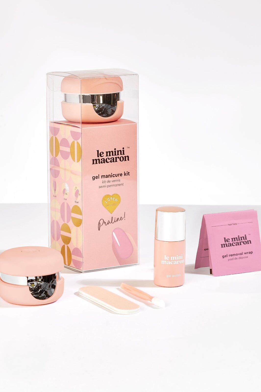 Le Mini Macaron - Gel Manicure Kit - Praline Neglelak