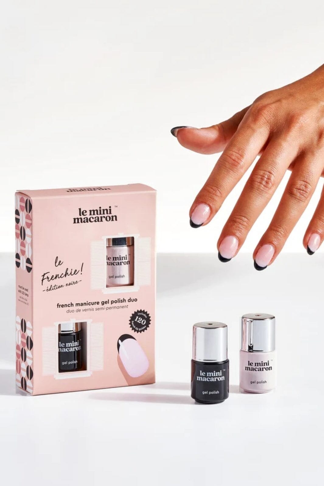 Le Mini Macaron - Le Frenchie - Sort Neglelak