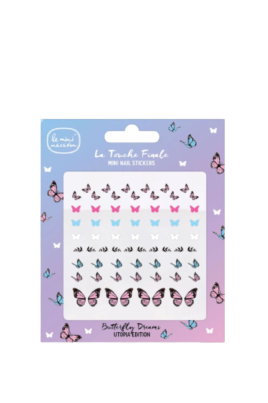Le Mini Macaron - Mini Nail Art - Butterfly Dreams Negle ting
