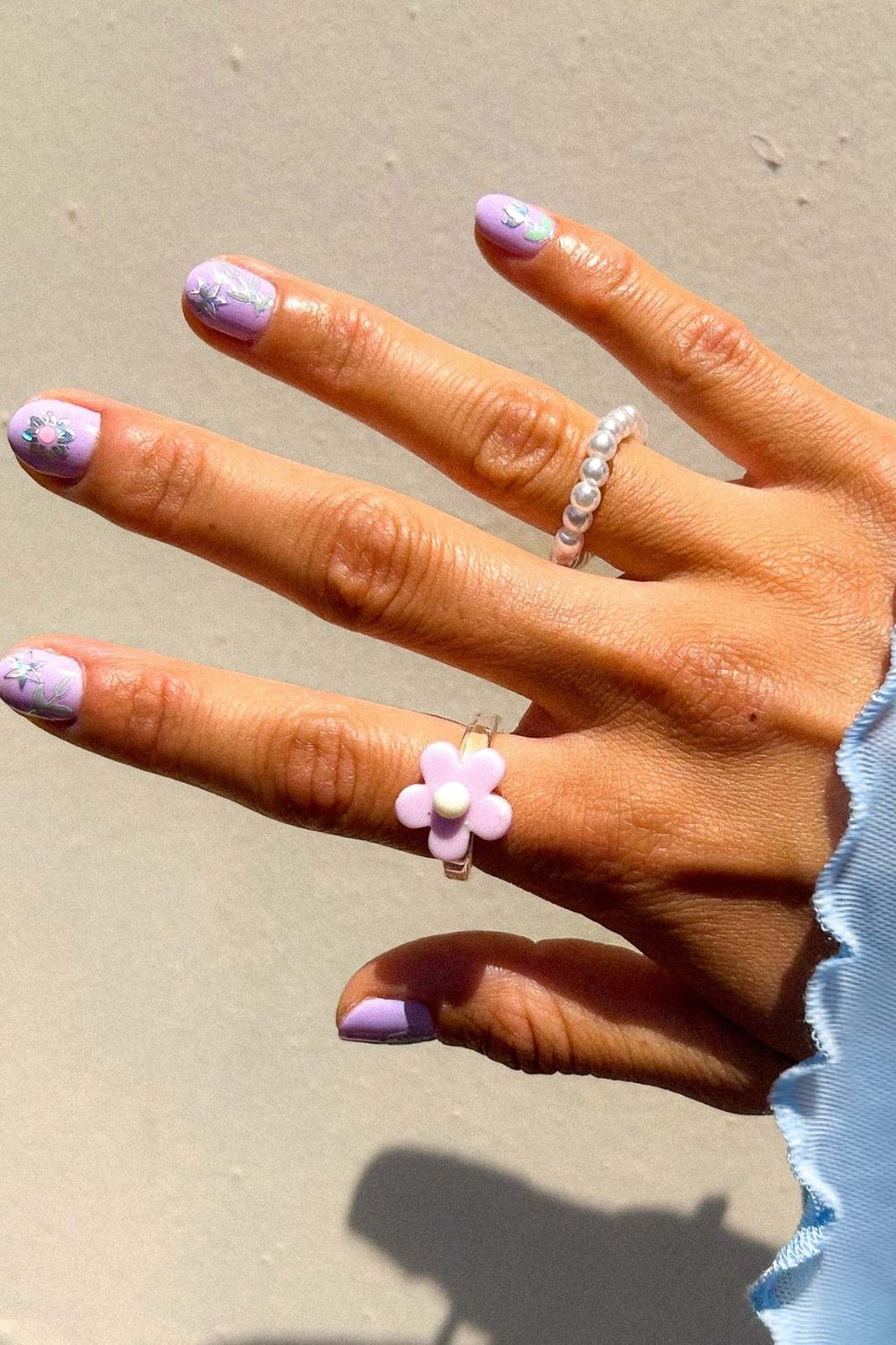 Le Mini Macaron - Mini Nail Art - Electric Bouquet Negle ting